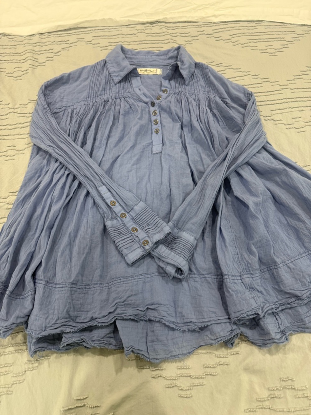 We The Free Sheer Swing Top - current on website.  Only worn once EUC - Picture 5 of 12